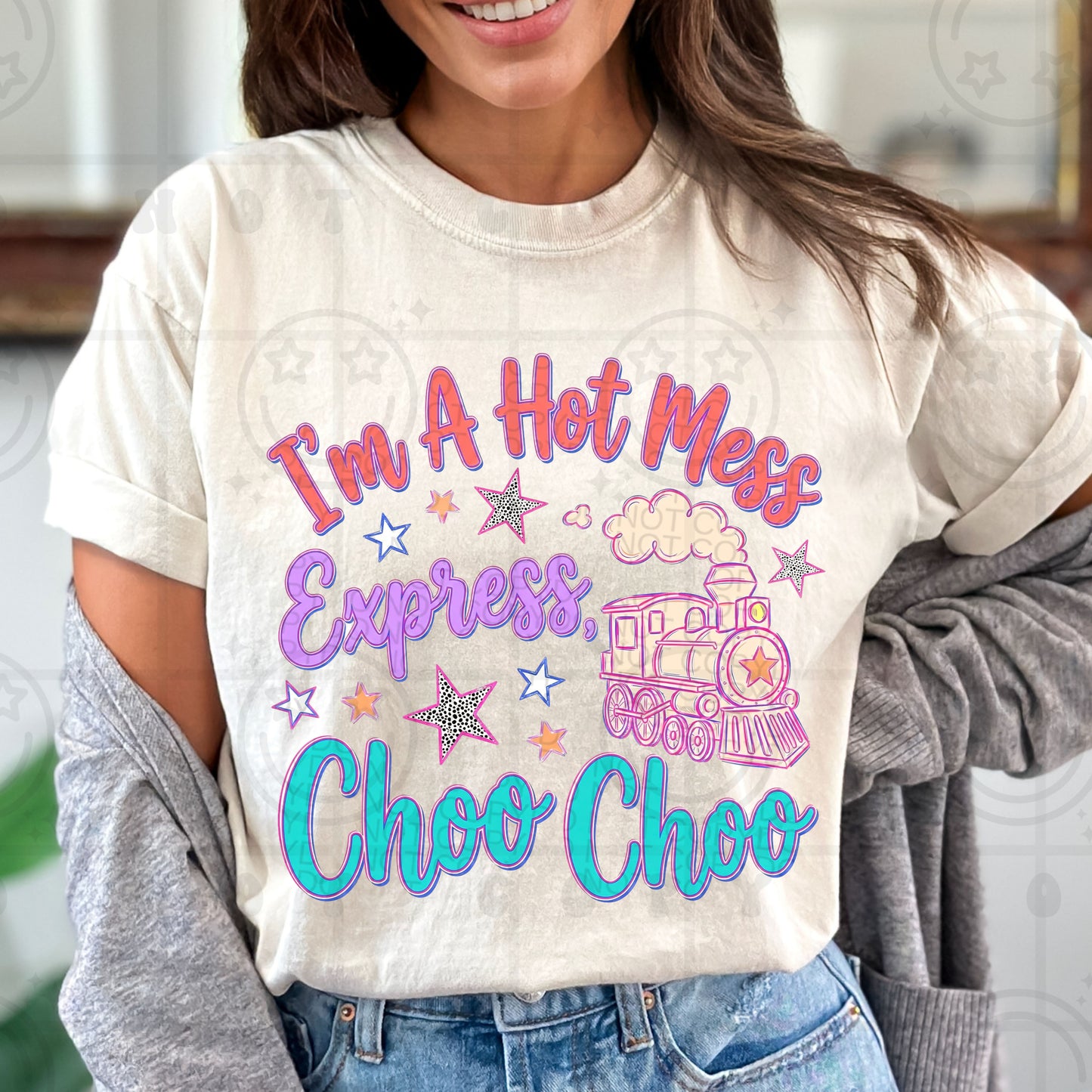 I'm a hot mess express-DTF&UV