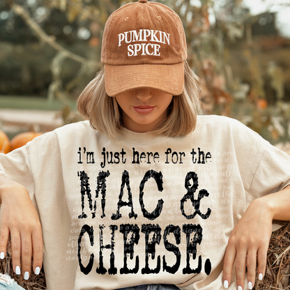 Thanksgiving: I am here for the (Dropdown) -DTF&UV