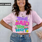 jesus said judge not -DTF&UV