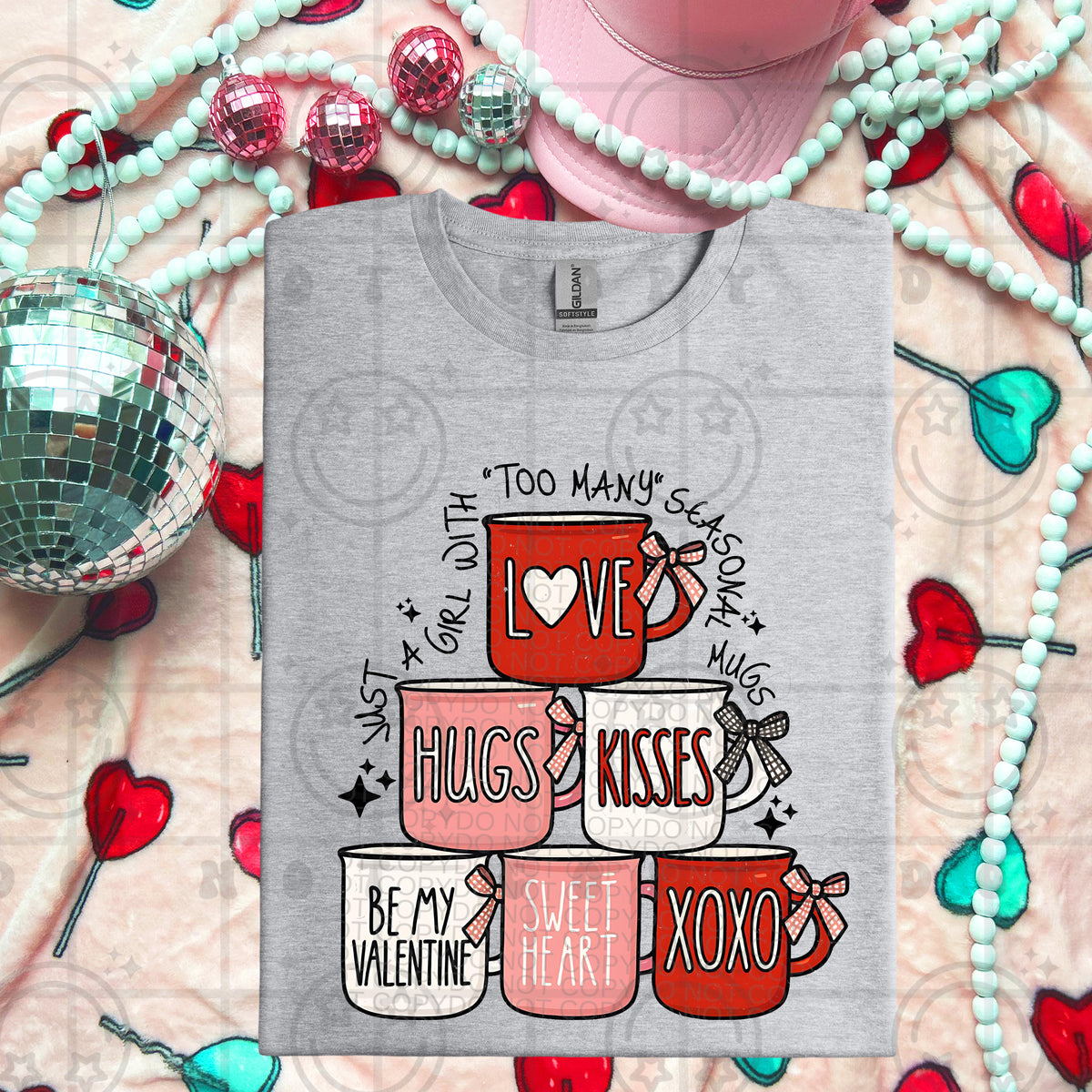 just a girl with too many seasonal mugs  -DTF&UV