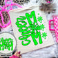 Cheer Mom (Includes front and back-COLORS IN DROPDOWN)- DTF&UV