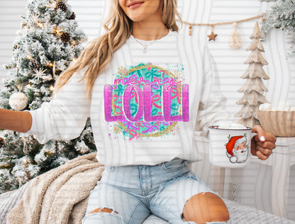 Snowflake Bow Names (DROPDOWN NAMES)-DTF&UV