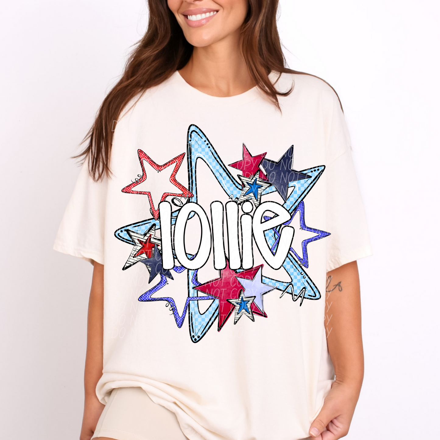 4TH of July Star Names(Dropdown)-DTF