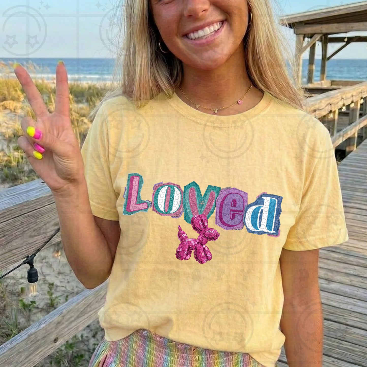 Loved Balloon dog-DTF&UV