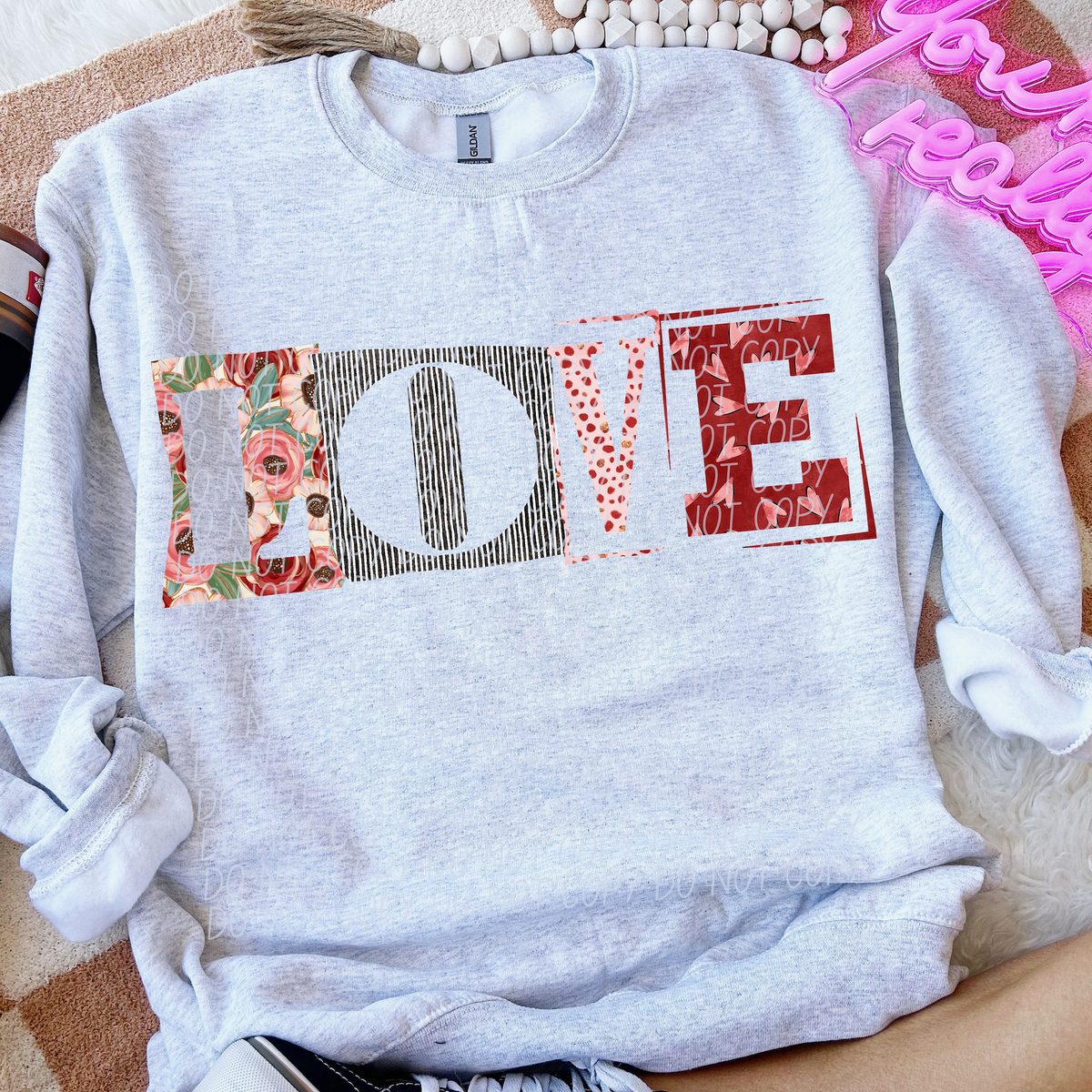 love floral-DTF&UV