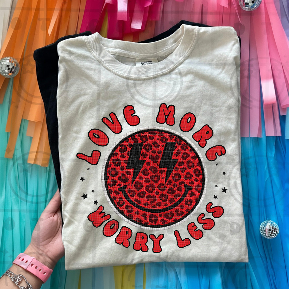 love more worry less -DTF&UV