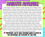 Bright Retro Mascots(Dropdown)-DTF&UV