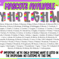 Neon Checkered Letter with Mascot Name (Dropdown)-DTF&UV