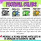 Football Helmet- Pom(Dropdown)- DTF&UV