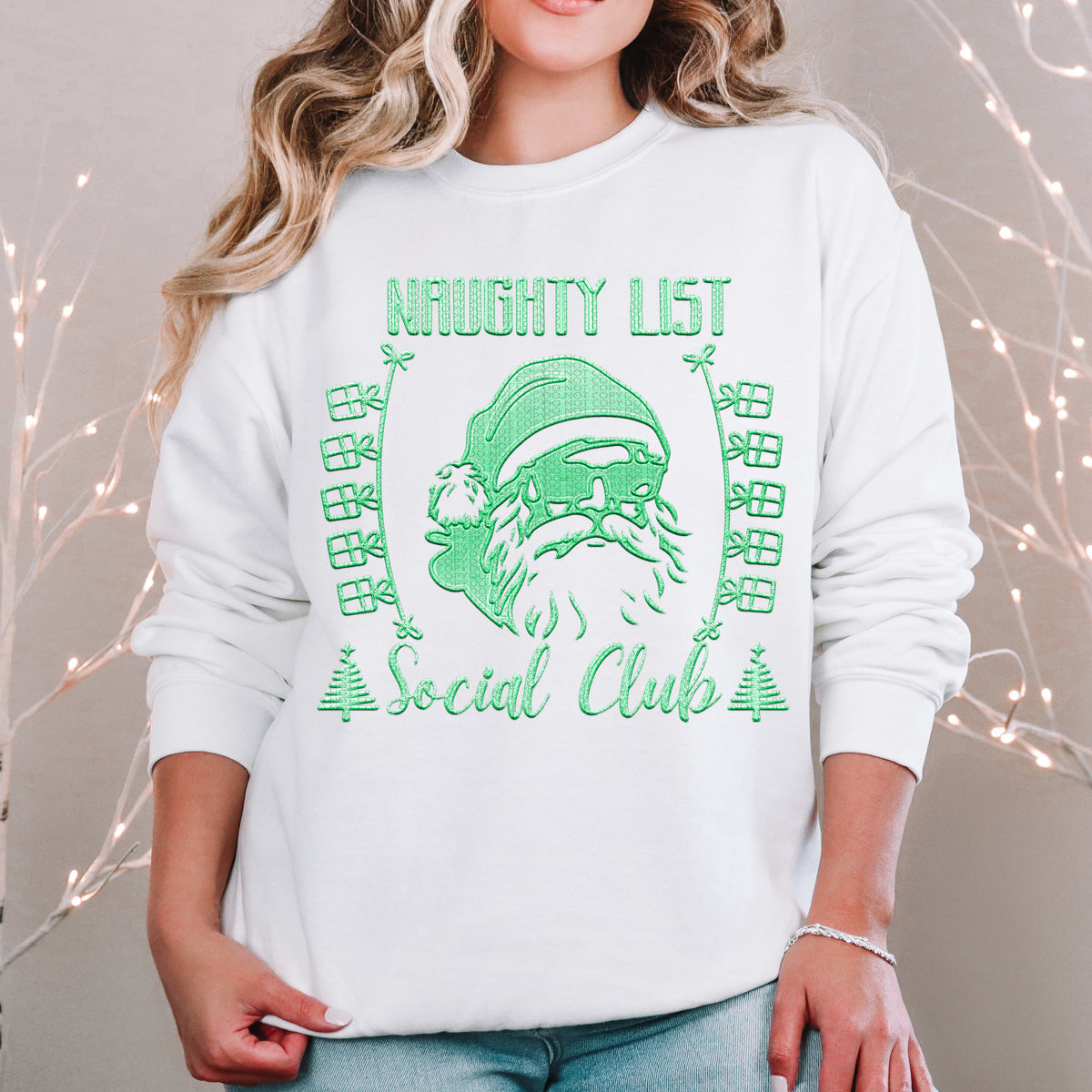 Naughty list Social Club (ALL colors in this listing- dropdown)-dtf