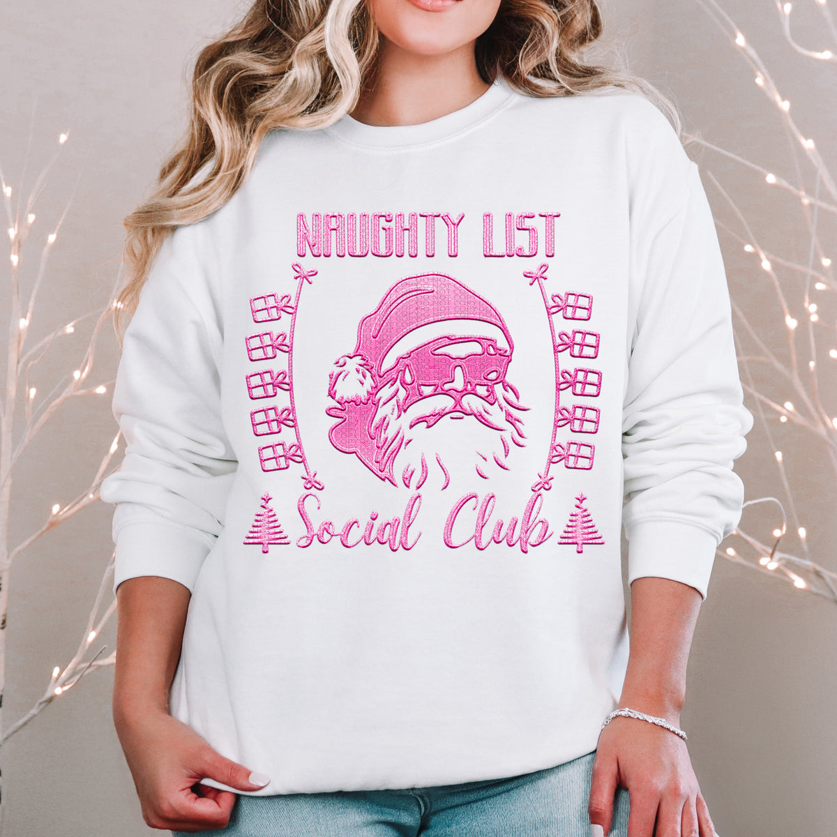 Naughty list Social Club (ALL colors in this listing- dropdown)-dtf