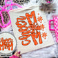 Cheer Mom (Includes front and back-COLORS IN DROPDOWN)- DTF&UV