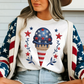 patriotic ice cream emb  -DTF&UV