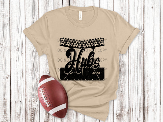 Hubs Football Field BLK - DTF