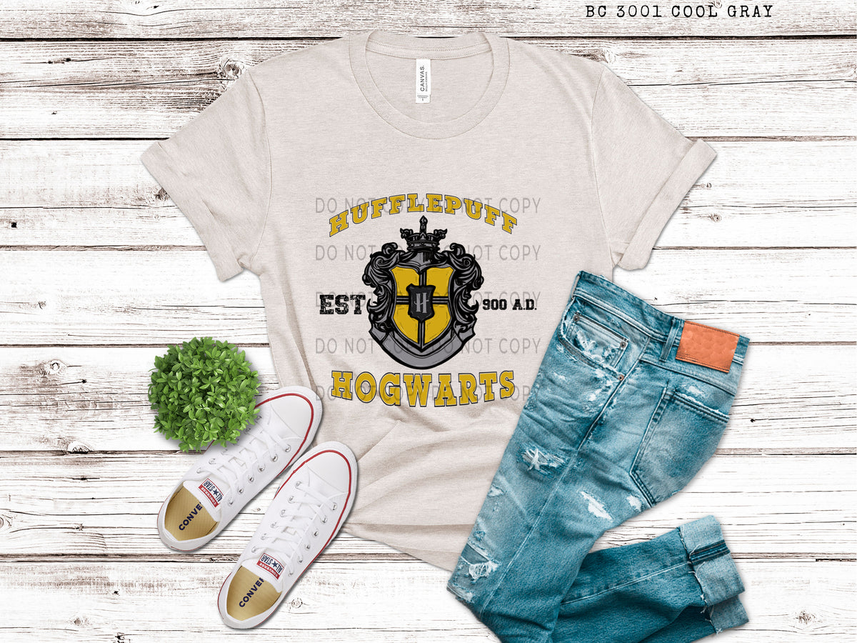 Hufflepuff House Shield - DTF