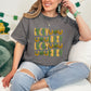 Lucky Stacked Gold And Green Faux Embroidery Sequin - DTF