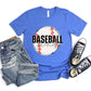 Baseball Grandpa White Outline -DTF