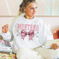 Coquette Bow pink Checkered States (ALL STATES)-DTF