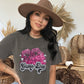 Pink Cheer Game Day Faux Sequin Appliqué - DTF
