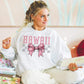 Coquette Bow pink Checkered States (ALL STATES)-DTF