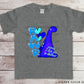 Rawr Means I Love You In Dinosaur Blue - DTF
