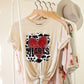 Queen of Hearts Cow Print - DTF