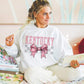 Coquette Bow pink Checkered States (ALL STATES)-DTF