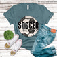 Soccer Mimi White Outline -DTF