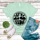 Let’s Go Tide Circle Blk - DTF