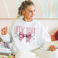 Coquette Bow pink Checkered States (ALL STATES)-DTF