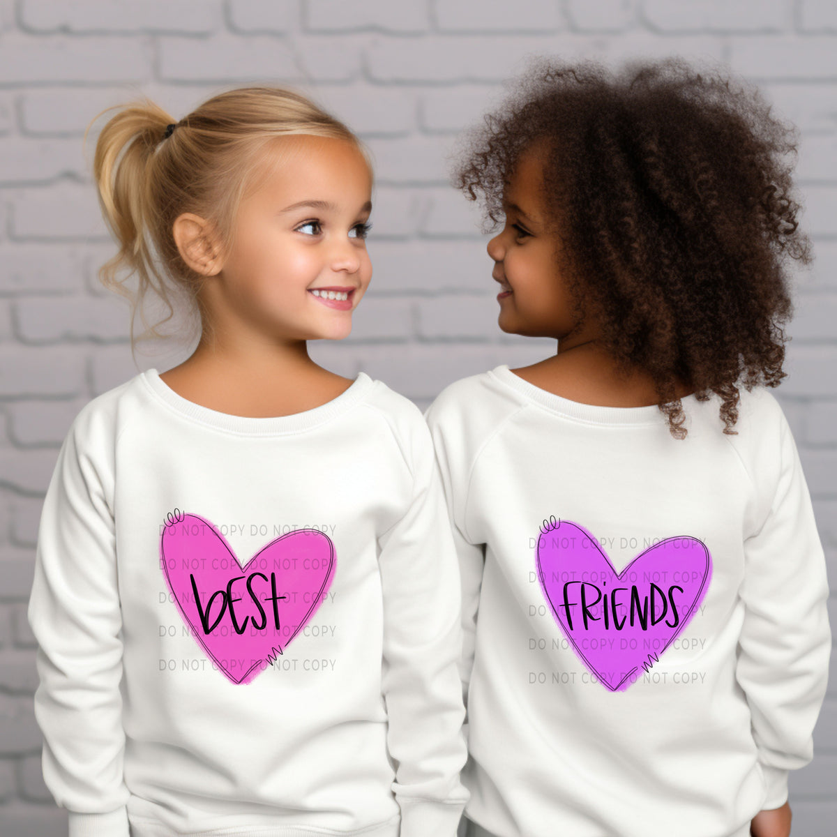 Friends Heart (BACK ONLY) - DTF
