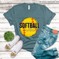 Softball Nana White Outline -DTF