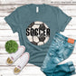 Soccer Mom White Outline -DTF