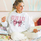 Coquette Bow pink Checkered States (ALL STATES)-DTF