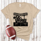 Vikings Football Field BLK - DTF