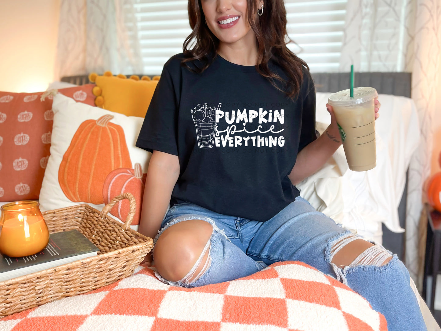 Pumpkin Spice Everything Wht - DTF