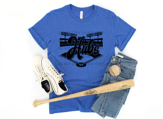 Hubs Baseball Field BLK - DTF