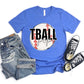 T Ball Pops White Outline -DTF