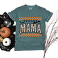 Spooky Mama Faux Embroidery Checkered - DTF
