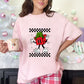 Present Retro Checkered Christmas - DTF