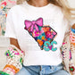 Mixed Paint With Bow States (ALL STATES)-DTF
