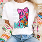 Mixed Paint With Bow States (ALL STATES)-DTF