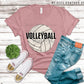 Volleyball Mama White Outline - DTF