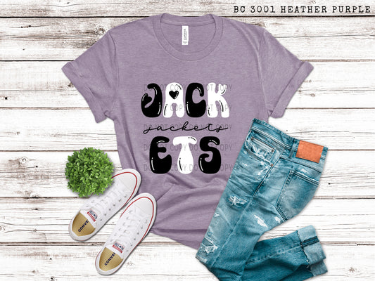 Jackets Black And White - DTF