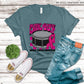 Band Pink Out Faux Embroidery -DTF
