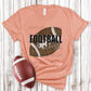 Football Mimi White Outline - DTF