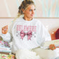 Coquette Bow pink Checkered States (ALL STATES)-DTF