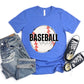 Baseball Uncle White Outline -DTF
