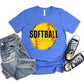 Softball Uncle White Outline -DTF