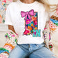 Mixed Paint With Bow States (ALL STATES)-DTF